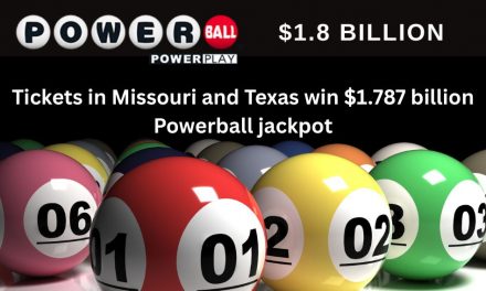 Tickets in Missouri and Texas win $1.787 billion Powerball jackpot