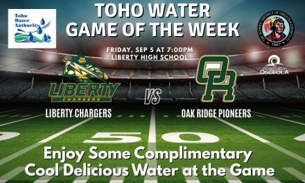 Toho Water Authority Celebrates Community with New “Game of the Week” at Liberty High