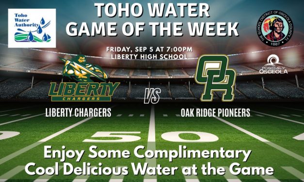 Toho Water Authority Celebrates Community with New “Game of the Week” at Liberty High