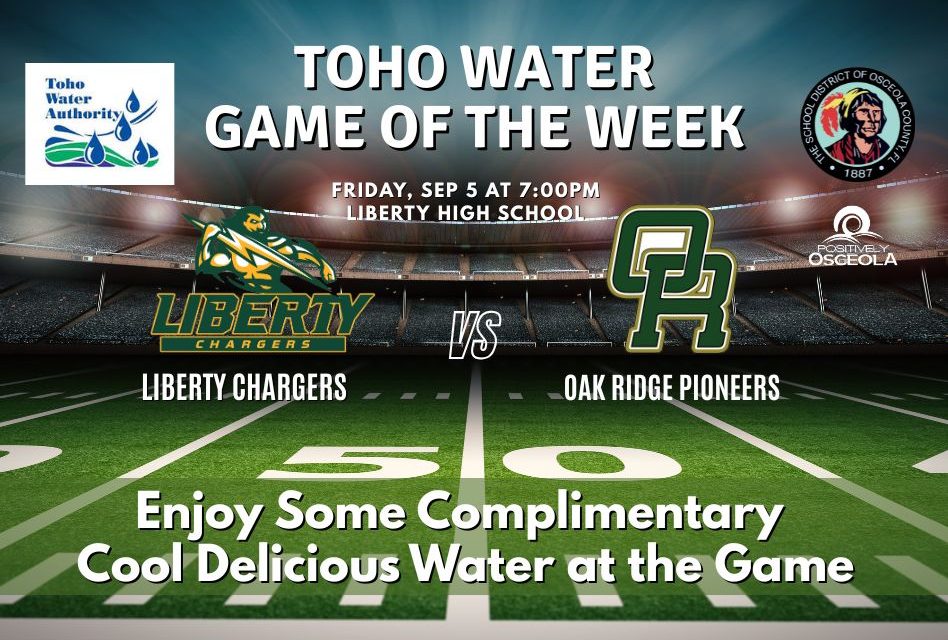 Toho Water Authority Celebrates Community with New “Game of the Week” at Liberty High
