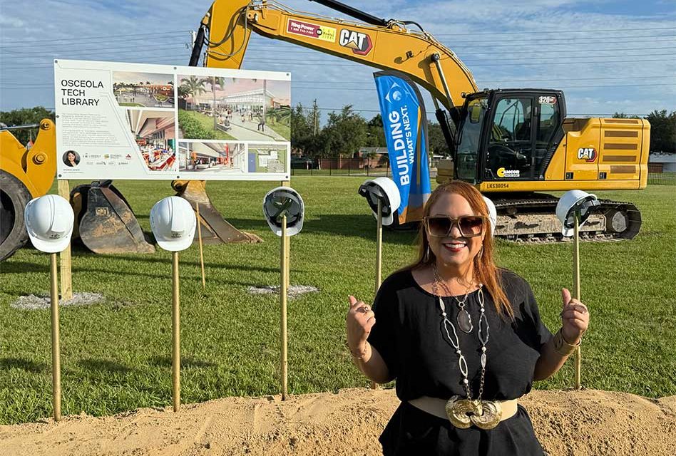 Osceola County Breaks Ground on First-of-its-Kind Tech Library, Led by Chairwoman Viviana Janer