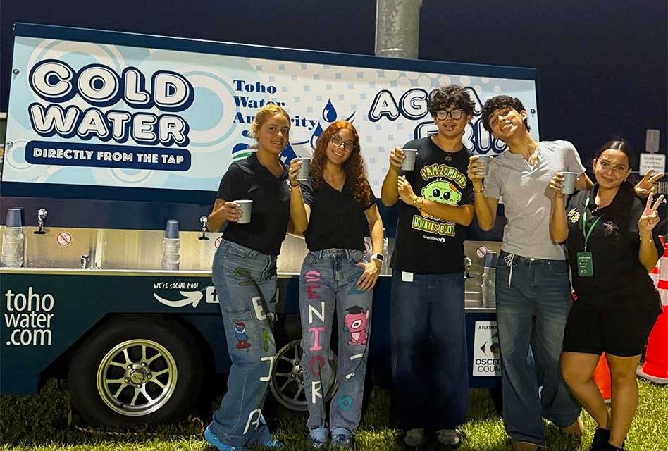 Toho Water Authority’s First “Game of the Week” a Huge Success at Liberty High
