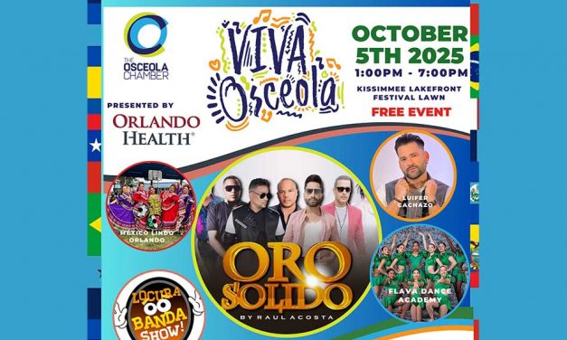 Viva Osceola is back Oct. 5: Free, family-friendly festival to light up Kissimmee Lakefront with Oro Solido headlining