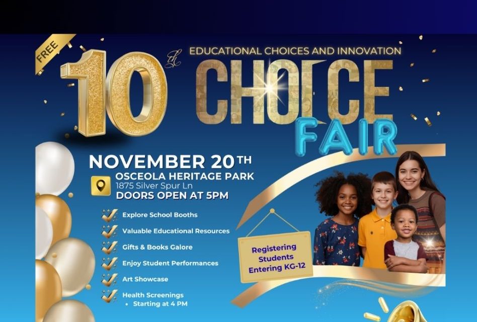 Osceola School District to Host 10th Annual Choice Fair November 20 at Osceola Heritage Park