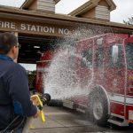 Kissimmee Fire Department Puts New Engine 11 Into Service with Traditional “Wet Down & Push Back” Ceremony
