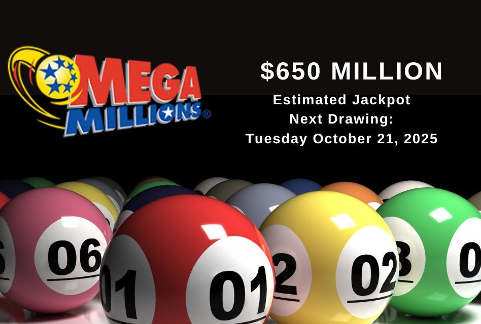 Mega Millions Jackpot Climbs to $650 Million — 10th Largest in Game History