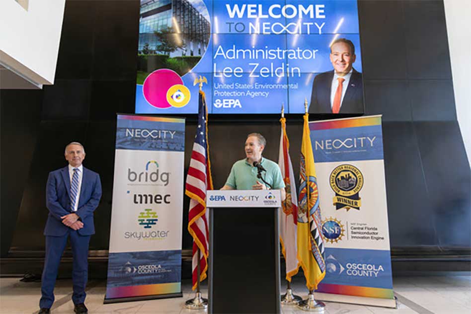 EPA Administrator Lee Zeldin Tours NeoCity, Discusses Osceola County’s Growing National Role in America’s Tech Future