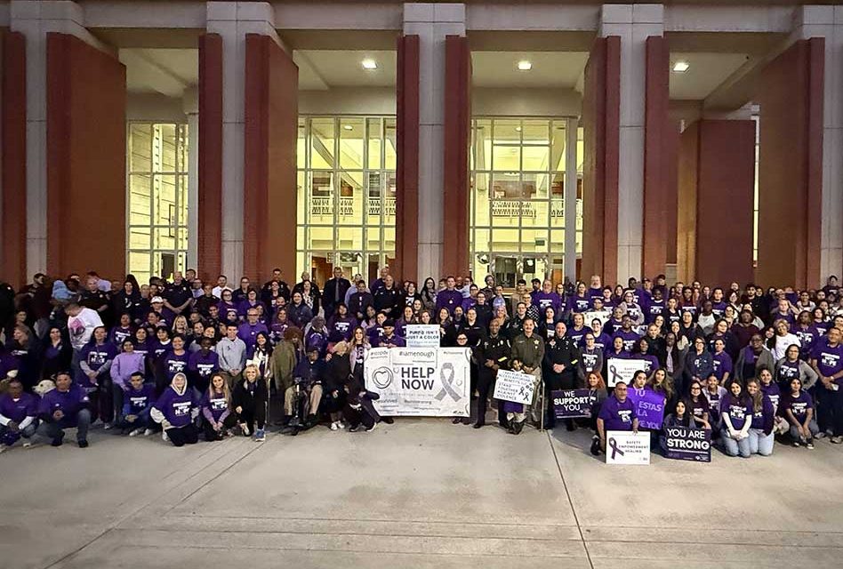 Osceola County Stands Together Against Domestic Violence at Help Now of Osceola’s 16th Annual March and Candlelight Vigil