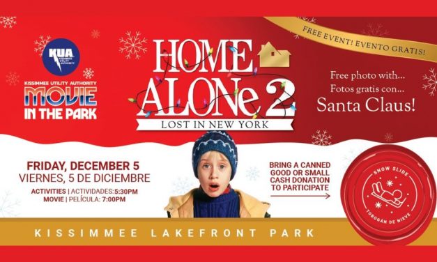 KUA to Kick Off the Holiday Season with ‘Movie in the Park’ Featuring Home Alone 2 on December 5