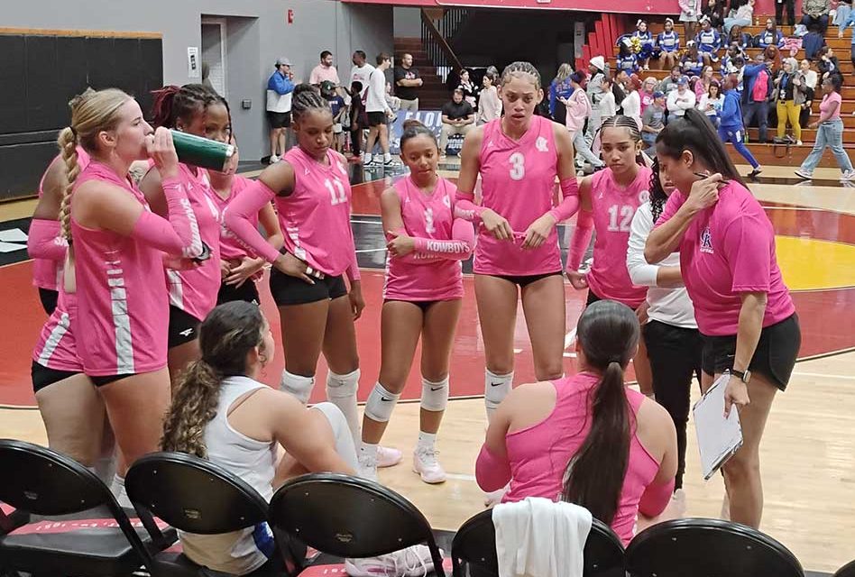 Lady Kowboys’ Championship Dreams Fall Short in Five-Set Championship Heartbreaker