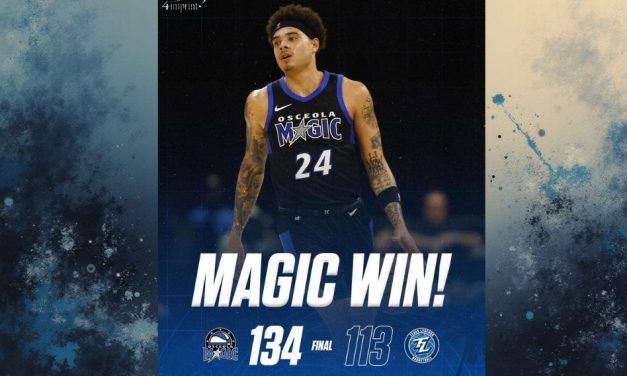 Osceola Magic Dominate Season Opener, Celebrate Team Chemistry in Front of Home Crowd at OHP