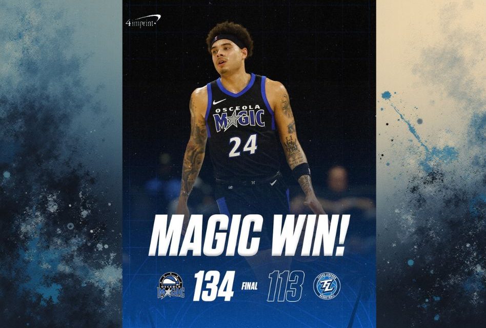 Osceola Magic Dominate Season Opener, Celebrate Team Chemistry in Front of Home Crowd at OHP