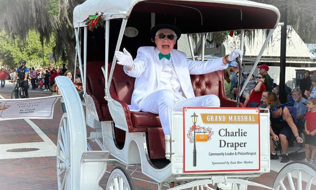 Osceola County Attorney and Community Advocate Charlie Draper Wows the Crowd as Grand Marshal of the 62nd St. Cloud Christmas Parade