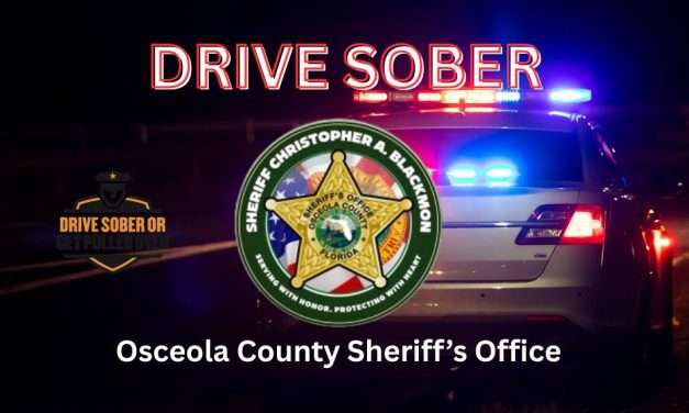 Osceola County Sheriff’s Office to Conduct DUI Saturation Patrol Tonight