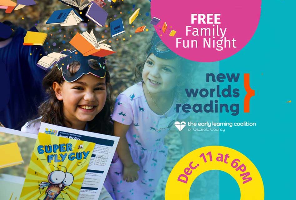 Early Learning Coalition and New Worlds Reading to Host Free Family Fun Night on December 11