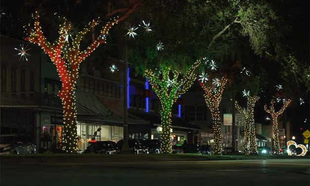 KUA Marks 100,000 Customers by Lighting Up Historic Downtown Kissimmee