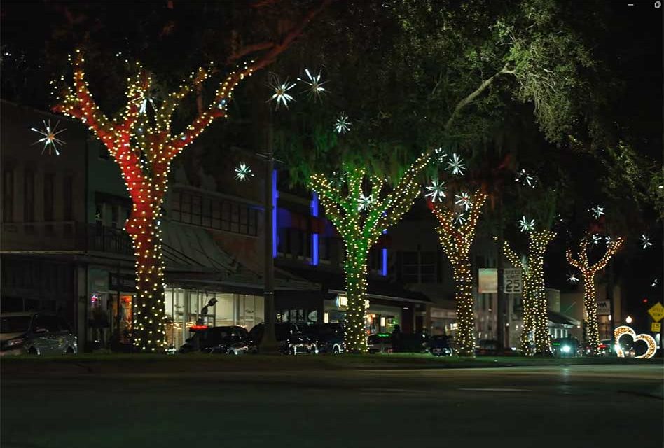 KUA Marks 100,000 Customers by Lighting Up Historic Downtown Kissimmee