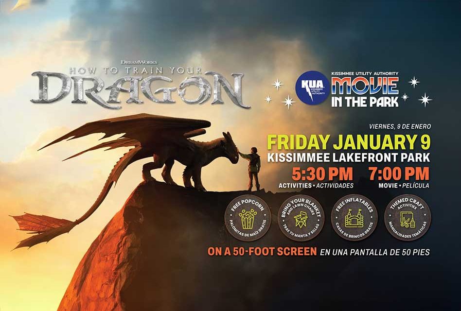 KUA to Host Free Outdoor Movie Night at Kissimmee Lakefront Park Friday, January 9