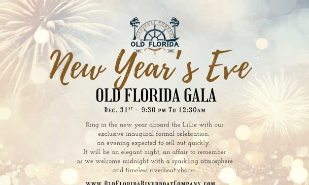 Old Florida Riverboat Company to Host New Year’s Eve ‘Old Florida Gala’ Aboard the Lillie in St. Cloud