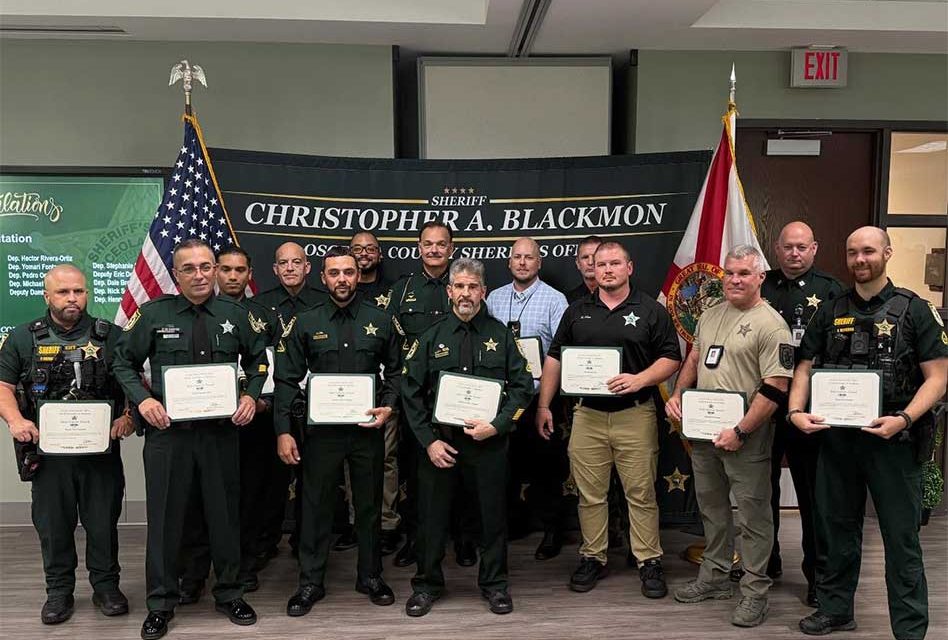 Osceola County Sheriff’s Office Honors Outstanding Service at 2025 Awards & Promotions Ceremony