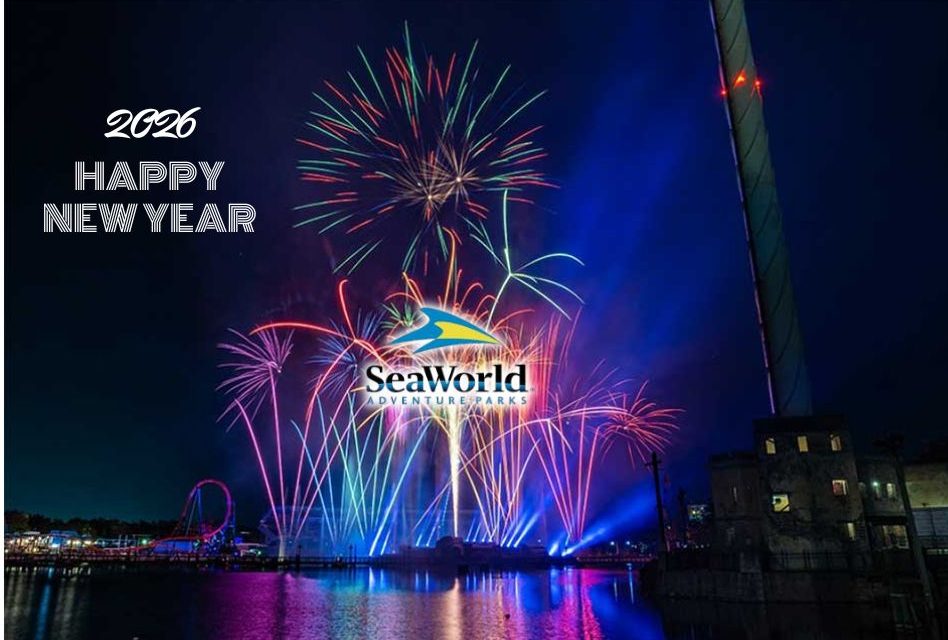 SeaWorld Orlando to Ring in 2026 with Family Fun, Fireworks & Festive Celebration