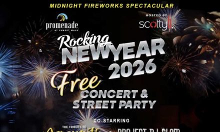 Promenade at Sunset Walk to Ring in 2026 with Free ‘Rocking New Year’ Concert, Street Party, and Midnight Fireworks