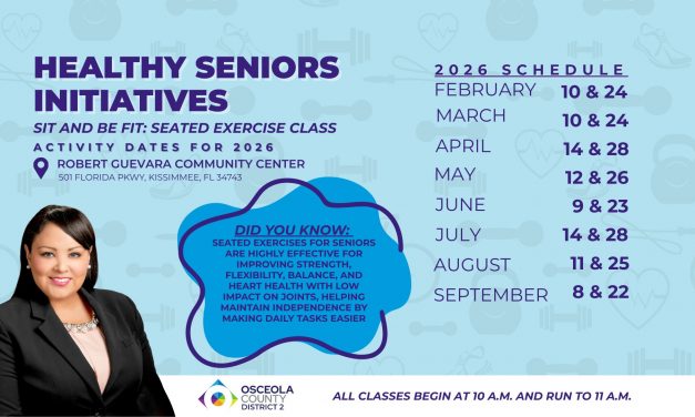 Commissioner Viviana Janer Invites District 2 Seniors to Stay Active With Free ‘Sit & Be Fit’ Classes in 2026