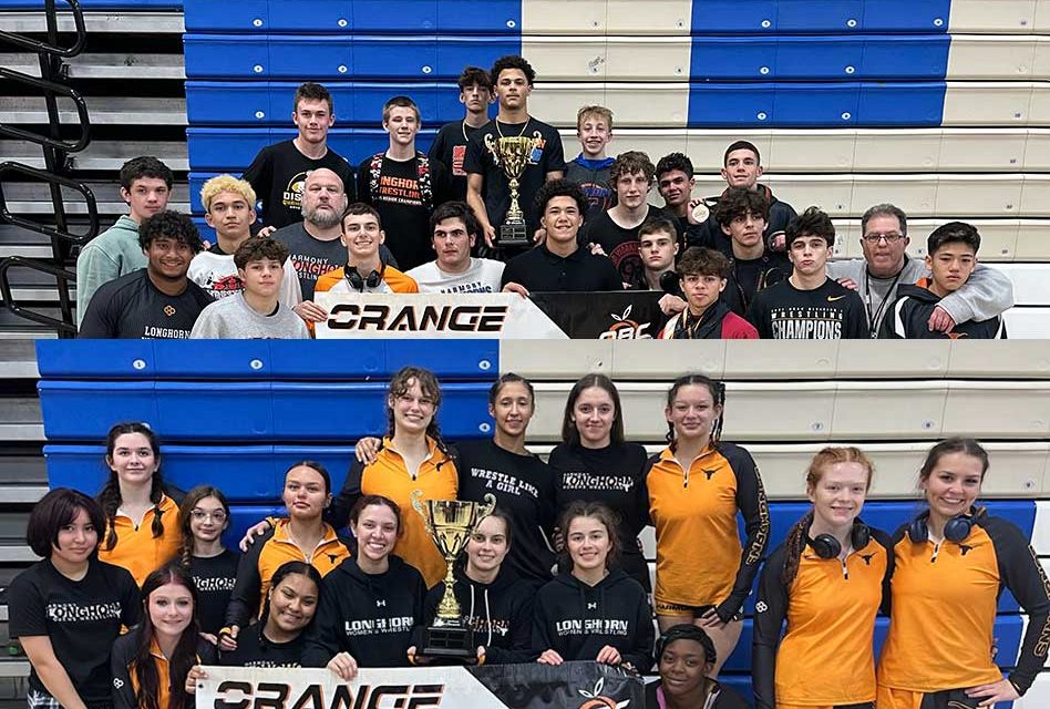 Harmony Longhorns Dominate OBC Wrestling Championships, Claiming Boys and Girls Titles