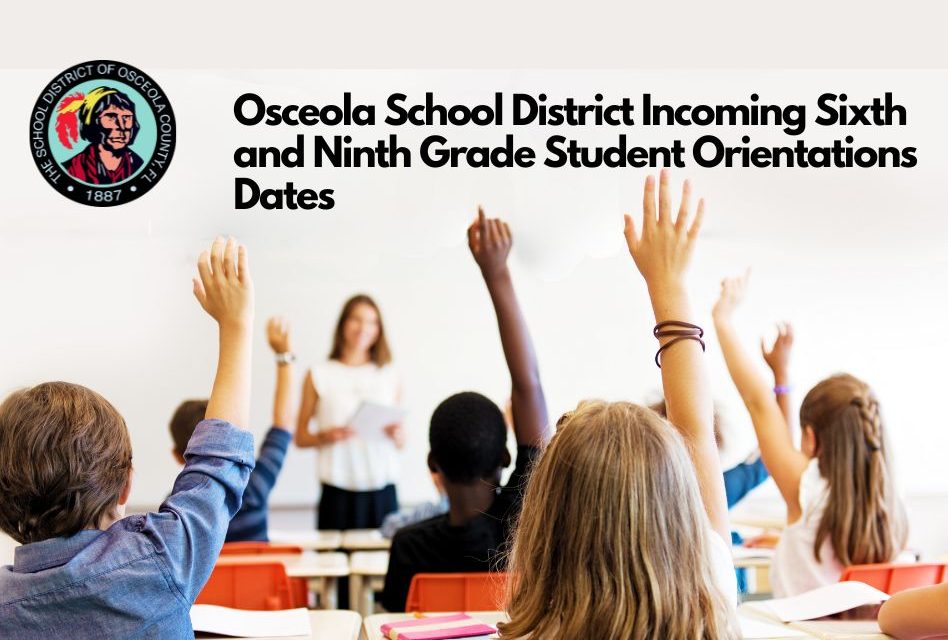 Osceola School District to Host Orientation Nights for Incoming Sixth and Ninth Grade Students