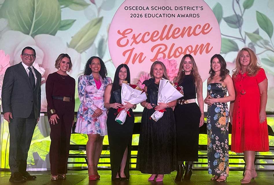 Harmony Middle School’s Kyndall Brown Named Osceola County Teacher of the Year as District Honors Top Educators and Leaders
