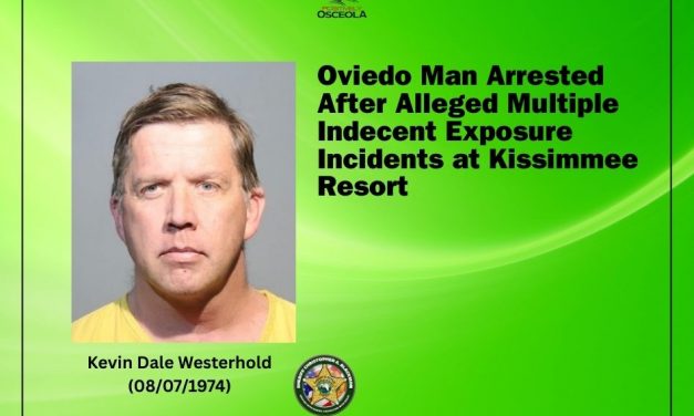 Osceola Deputies Arrest Oviedo Man After Alleged Multiple Indecent Exposure Incidents at Kissimmee Resort