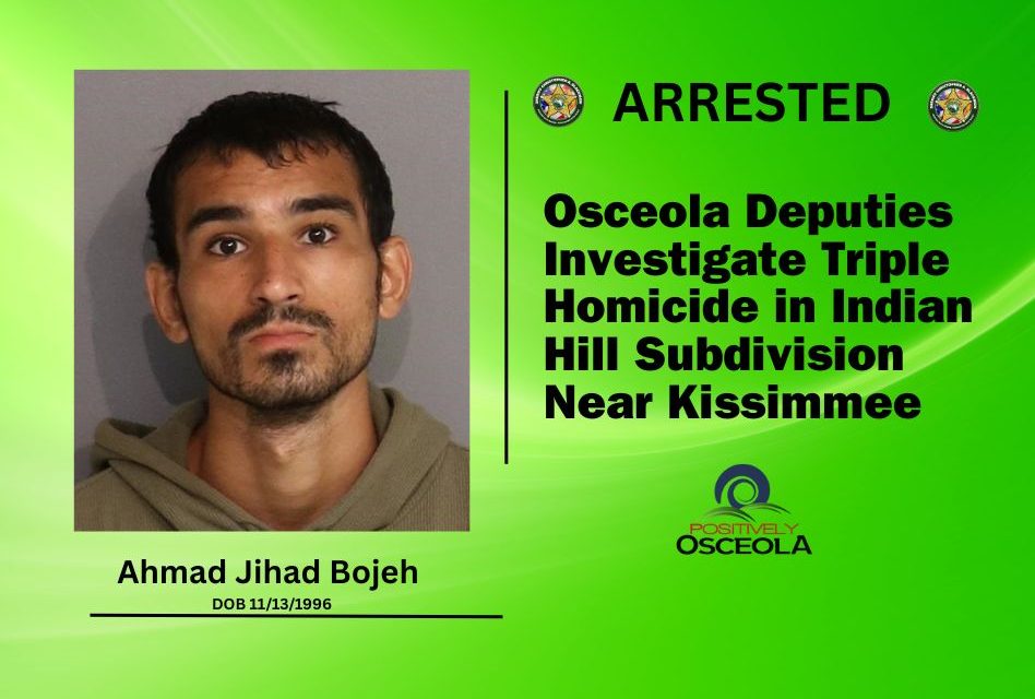 Osceola Deputies Investigate Triple Homicide in Indian Hill Subdivision Near Kissimmee