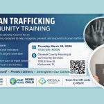 Human Trafficking Community Training to Equip Osceola Residents with Tools to Recognize and Prevent Exploitation