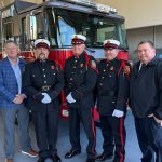 Commissioner Brandon Arrington Joins Osceola County Fire Rescue for New Fire Station 83 Uncoupling Ceremony in Poinciana