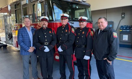 Commissioner Brandon Arrington Joins Osceola County Fire Rescue for New Fire Station 83 Uncoupling Ceremony in Poinciana