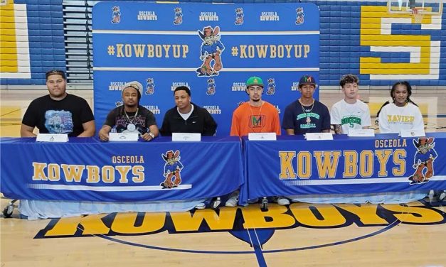 Kowboys Star Lineman Marcus Ferrer Signs with Division II Power West Florida, Six Other Kowboys Commit
