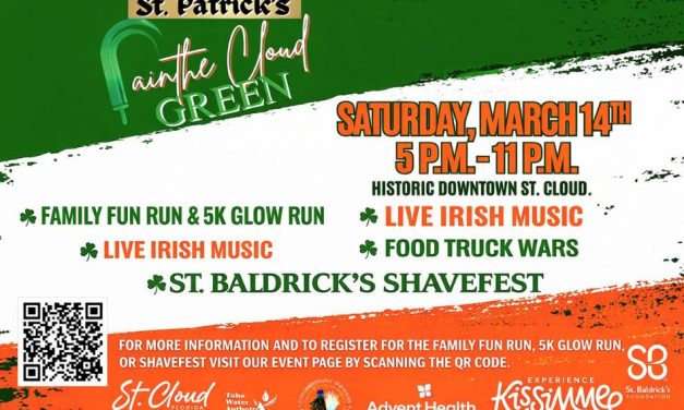 City of St. Cloud Set to “Paint The Cloud Green” in Historic Downtown on March 14