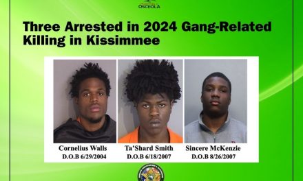 Three Men Arrested in Gang-Related Murder in Kissimmee in 2024
