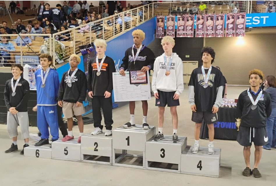 Harmony’s Lyttle, Barrett Win Silver as Longhorns Finish Top Five at FHSAA State Wrestling Championships