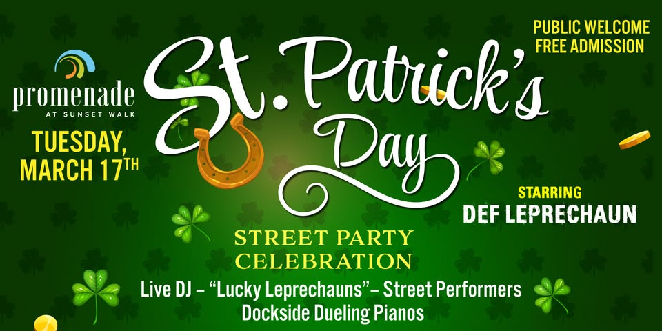 Saint Patrick's Day Street Party Celebration
