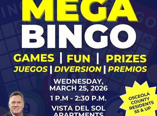 Mega Bingo with Chairman Brandon Arrington