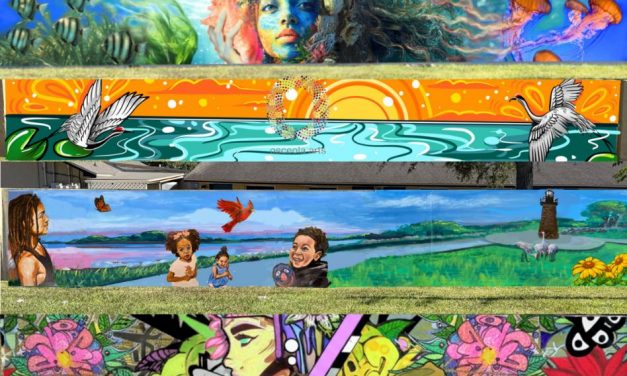 Osceola Arts Brings Four Artists Together to Transform Kissimmee Wall into Landmark ARTisNOW Mural