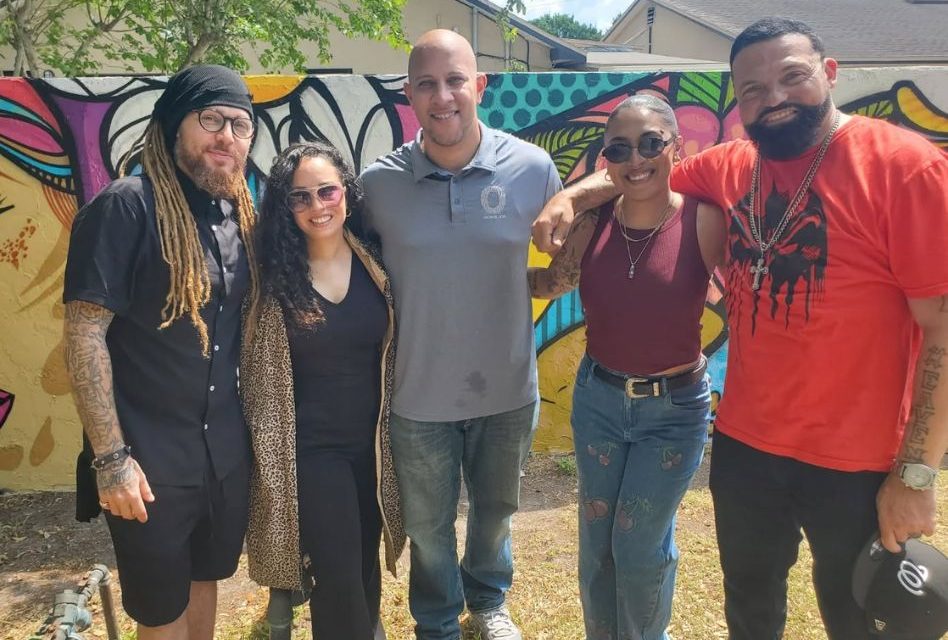 Osceola Arts Unveils Vibrant Four-Artist Mural on East Vine Street in Kissimmee Following Ribbon Cutting Ceremony