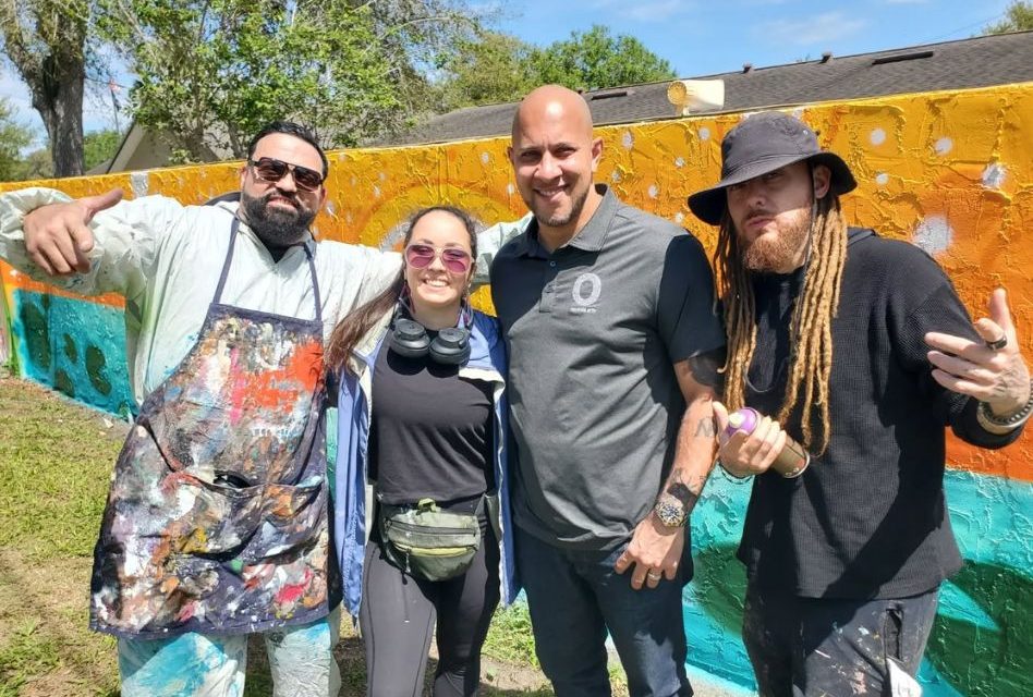 Osceola Arts Brings Four Artists Together to Transform 180-Foot Wall in Kissimmee Through Landmark ARTisNOW Mural Project
