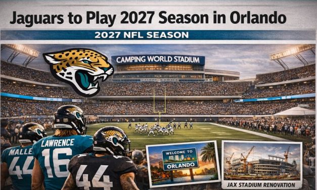 Jacksonville Jaguars to Play 2027 Season in Orlando During Stadium Renovations