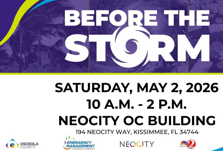 Get Ready Before the Storm: Osceola County Invites Residents to Free Hurricane Prep Event May 2