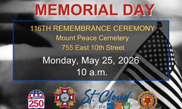 St. Cloud to Honor Fallen Heroes at Mount Peace Cemetery Memorial Day Ceremony on Monday, May 25