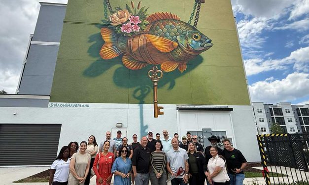 Art Meets Earth Day in Kissimmee as Osceola Arts Unveils New ARTisNOW Mural at Mosaic at Lake Toho