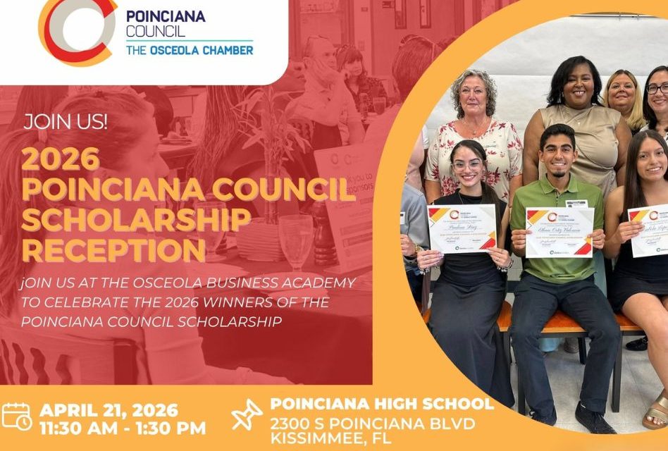 Poinciana Council Announces 2026 Scholarship Winners / El Consejo de Poinciana anuncia a los ganadores de las becas 2026