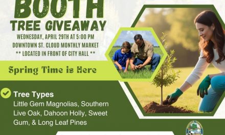 Free Tree Giveaway Set for April 29 at Downtown St. Cloud Monthly Market, Hosted by County Commissioner Ricky Booth